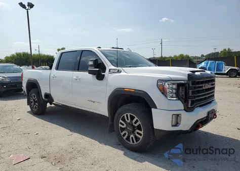 2022 GMC Sierra K3500 At4 из США, поврежденный, VIN 1GT49VEY6NF287349